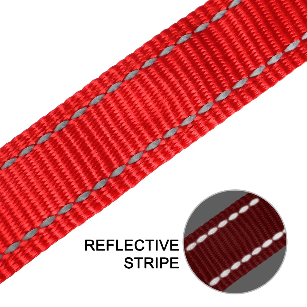 Reflective Personalized Dog Collar Engrave ID Nylon Collars Soft Padded Dogs Collar Adjustable for Small Medium Large Dogs Pug