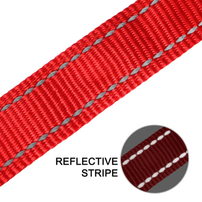 Reflective Personalized Dog Collar Engrave ID Nylon Collars Soft Padded Dogs Collar Adjustable for Small Medium Large Dogs Pug