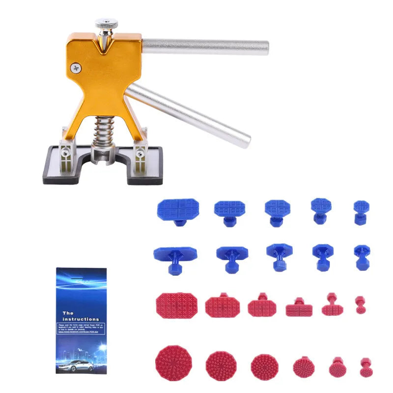 Car Body Sheet Metal Paintless Dent Plastic Puller Kit Auto Hail Pit Removal Repair Tools Hot Multiple Sizes Suction Cup Set Beauty World Shop