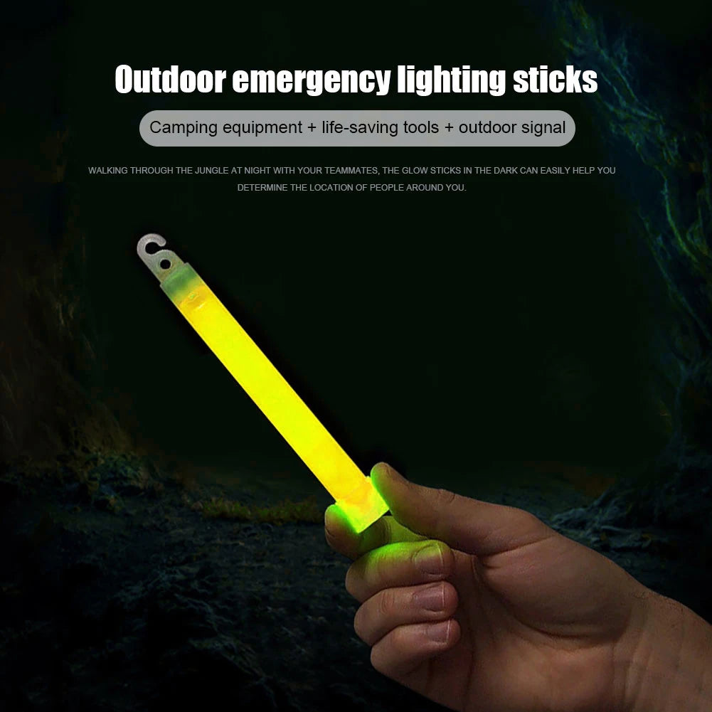 1-20pcs Industrial Grade Glow Sticks Light Stick Camping Emergency Light Sticks Party Clubs Supplies- Green Chemical fluorescent Beauty World Shop