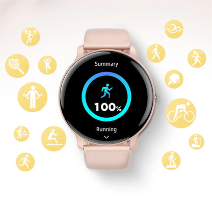 2025 New Smart Watch Women Men Bluetooth Call Sports Fitness Watches Heart Rate Health Monitor Smartwatch Ladies For Android iOS