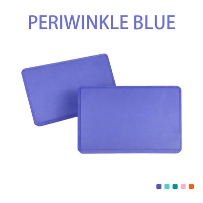 1pc High Density Yoga Foam Blocks Non-slip Solid Color Yoga Balance Fitness Dance Supplies For Yoga Pilates And Meditation Beauty World Shop