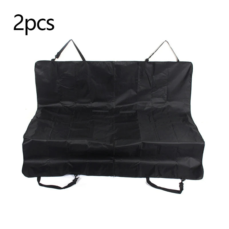 1pc/2pcs Waterproof 600D Oxford Cloth Dog Car Seat Cover Pet Travel Dog Carrier Car Trunk Mat SUV Cargo Liner For Dogs Beauty World Shop