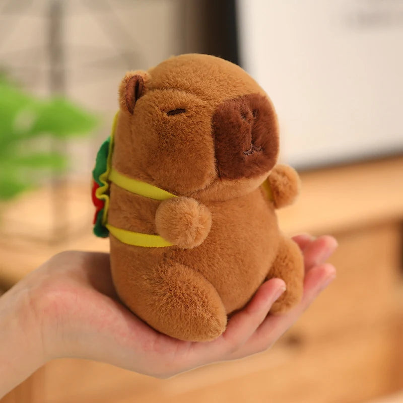 Capybara Plush Toy Pendant Keychain Capibara Cosplay Pokemon Pikachu Disney Stitch Sanrio Kuromi Plushies Stuffed Bag Decor Gift Beauty World Shop