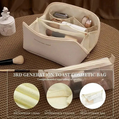 1/2Pcs Cosmetics Storage Kit Large Capacity Travel Toiletry Bag Makeup Bag Ins Advanced Sense Portable Cosmetic Storage Bag Beauty World Shop