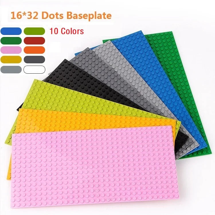 32x32x16x16 Dots Classic Base Plates MOC DIY Plastic Bricks Baseplates City Dimensions Building Blocks Figures Construction Toys Beauty World Shop