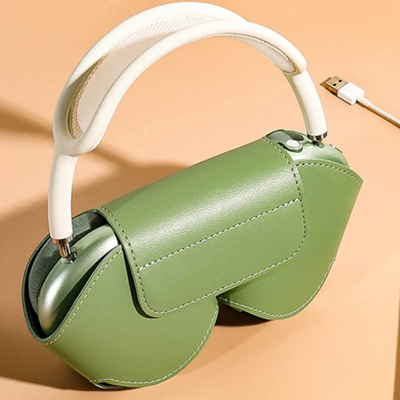 PU Wear-resistant Case Anti-scratch Waterproof Pouch Protective Headphones Case For Dust And Scratch Airpods Max Headset