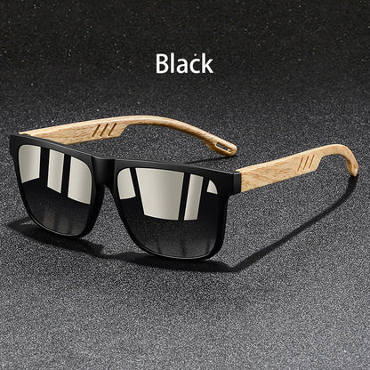 Fashion Vintage Square Square Frame Sunglasses Men Women Fishing Driving Man Luxury Brand Designer Sun Glasses  Eyewear Beauty World Shop