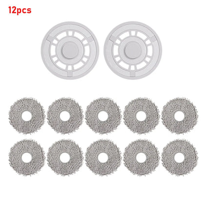 For Xiaomi Mijia Omni All-in-One B101CN Mop Cloth Robot Vacuum For Dreame L10s Ultra S10 S10 Pro X10 Mop Pads Holder Accessories Beauty World Shop