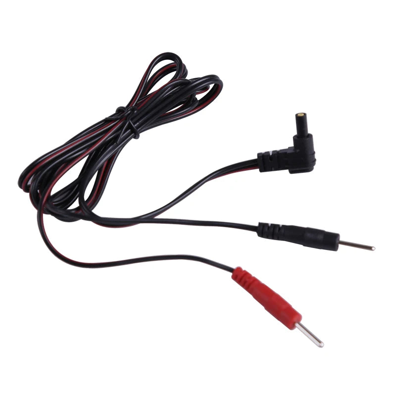 Electrode Lead Wires TENS Conductive Standard Pin for Ems Massage Electrode Pad Standard Pin  Digital Tens Machine Health Care Beauty World Shop