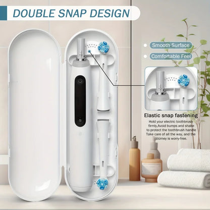 Electric toothbrush travel case，Portable dust-proof storage box，AdaptationOral-B iO Series electric toothbrushes Beauty World Shop