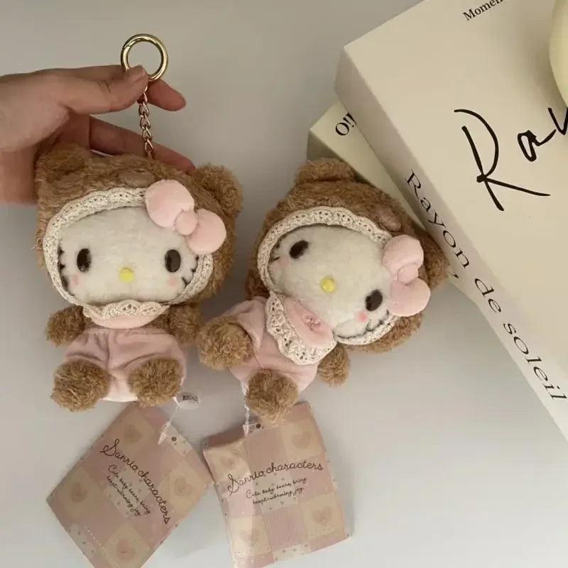 Kawai Latte Kuromi My Melody Cinnamoroll Nipple Baby 10Cm Plush Doll Pendant Ornaments Cute Gift Beauty World Shop