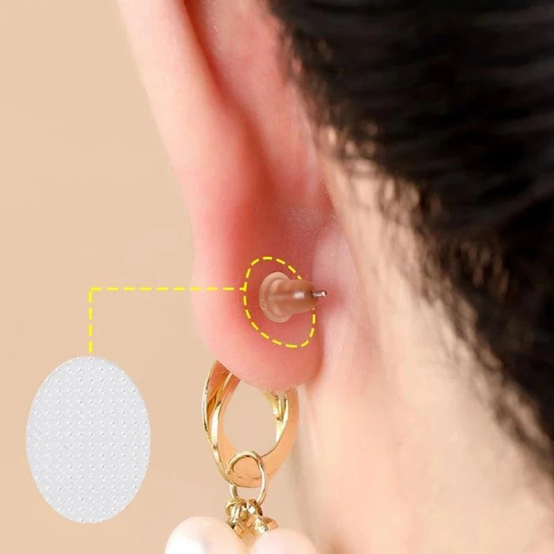 200 Patches Invisible Ear Lift For Ear Lobe Support Tape Perfect For Stretched Ear Lobes And Relieve Strain From Heavy Earrings Beauty World Shop