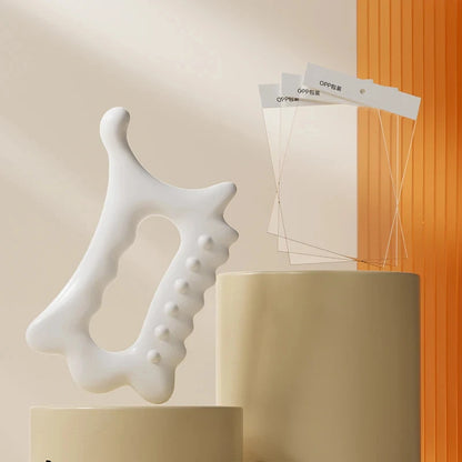 Body Shaping Massage Stick Facial Muscle Pulling Eye Acupoint Meridian Brush Stomach Pushing Scraper for Sculpture Beauty World Shop