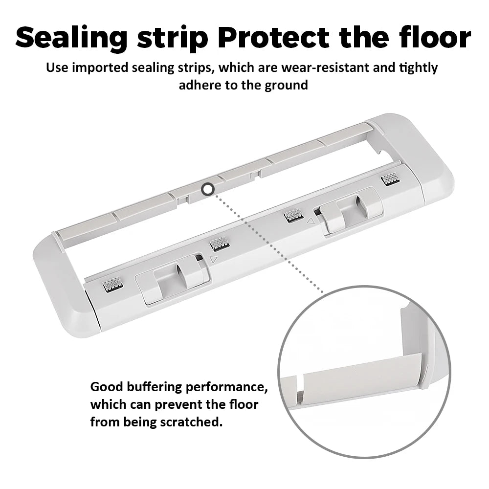 Main Rolling Brush Cover For Dreame X40 X40 Pro X40Ultra D20 Ultra S30 X30 X30 Ultra X30Pro Robot Vacuum Rubber Brush Cover Part Beauty World Shop