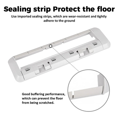 Main Rolling Brush Cover For Dreame X40 X40 Pro X40Ultra D20 Ultra S30 X30 X30 Ultra X30Pro Robot Vacuum Rubber Brush Cover Part Beauty World Shop