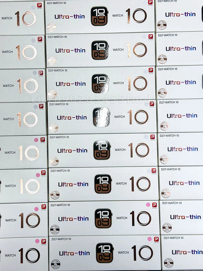 New Watch10 Series GPS Smart Watch Men Always On Display Heart Rate Body Temperature BT Call Women Waterproof Series Smartwatchs Beauty World Shop