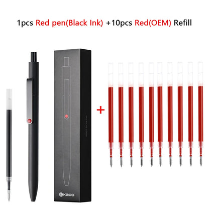 KACO 0.5mm MIDOT Gel Ink Pens, Quick-drying Press Smooth Writing Pen, High Volume for Taking Exams Grading Homework Doing Papers Beauty World Shop