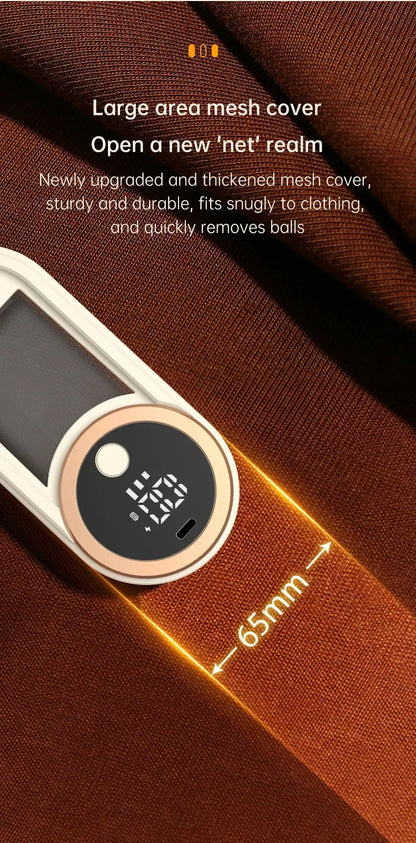 Lint Remover for Clothing Portable Electric Fuzz Pellet Remover LED Display Rechargeable for Clothes Fabric Shaver Fluff Remover Beauty World Shop
