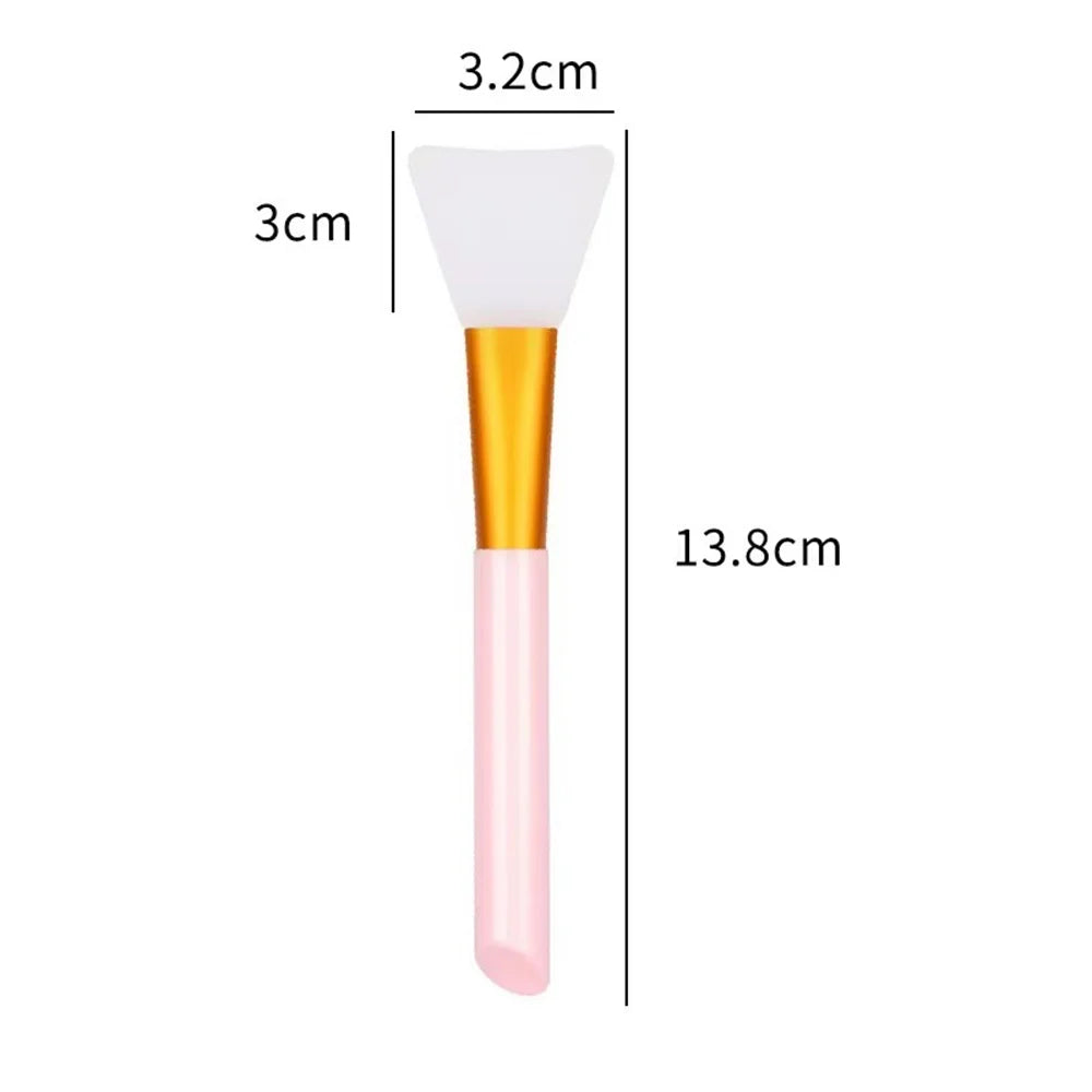1/4/5/6-pack advanced silicone facial mask brush - mild and soft, suitable for all skin types, formaldehyde free Beauty World Shop