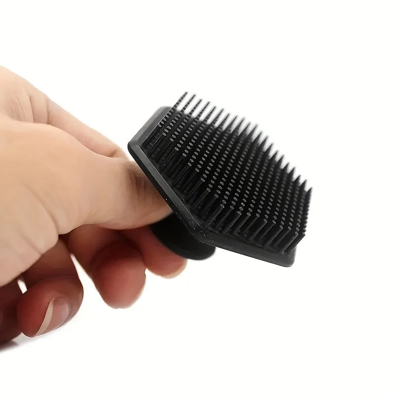 4-piece bath brush set Soft silicone bath brush with non-slip handle, easy to clean and rinse, perfect for use in the bath Beauty World Shop