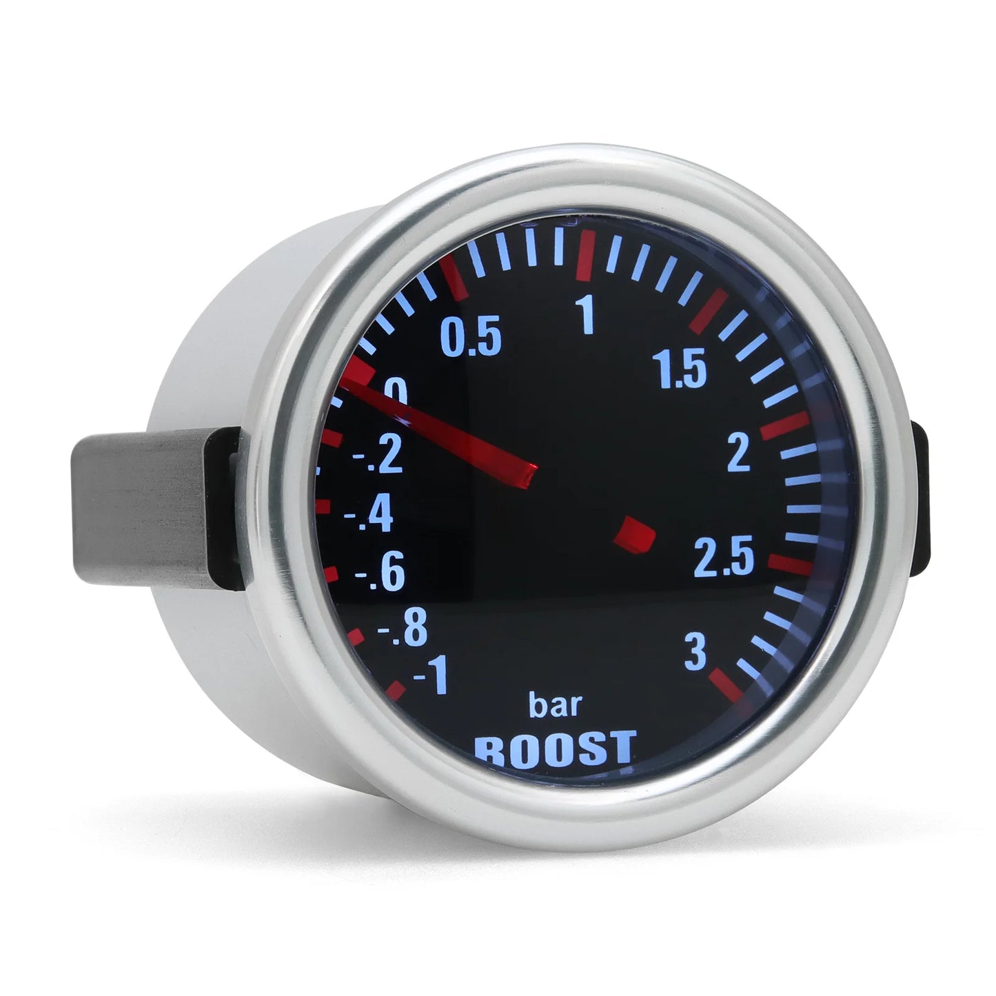 3 Bar Boost Gauge Car Turbo Boost Meter 2"52mm Turbin Mechanical Boost Indicator Meter For Gasoline Engine Car Accessories Beauty World Shop