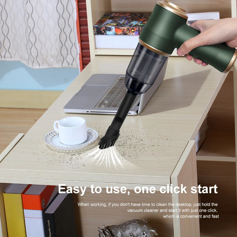 Wireless Car Vacuum Cleaner for Cleaning Bedroom Carpets Portable High Power Function Home Appliance Cleaning Machine Beauty World Shop