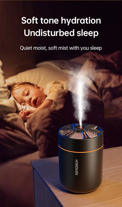 180ML mini air humidifier aromatherapy diffuser essential oil aromatherapy spray household bedroom car mounted mute humidifier Beauty World Shop