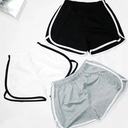 Elastic Shorts for Women, Loose Fitting, Quick Drying, Summer Thin Running, Fitness, Leisure, and Anti External Wear. Instagram Beauty World Shop