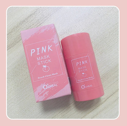 Solid facial mask Stick Green Tea Honey Peach Cleaning Pore Moisturizing Long Charcoal Eggplant Mud Film Beauty Trend Shop