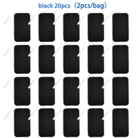 20pcs 5x9cm black