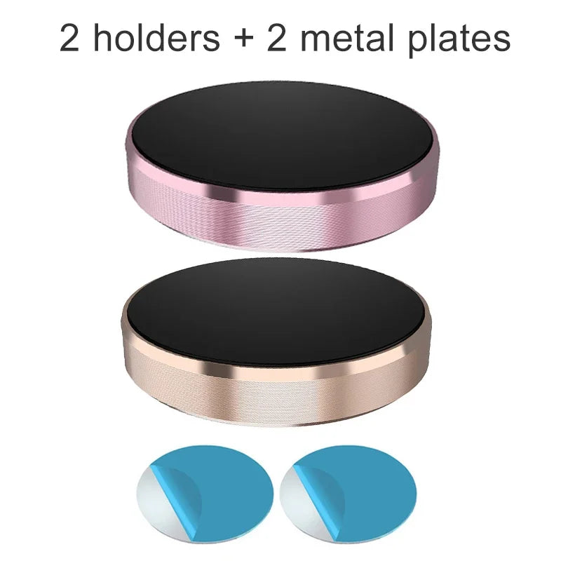 Magnetic Car Phone Holder Universal Car Phone Stand for iPhone Xiaomi Huawei Samsung Dashboard Wall Mounted Car Magnet Sticker Beauty World Shop