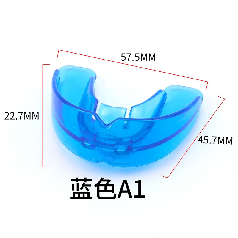 Comfortable Double Braces Athletic Mouthguard Superior No-Boil Design for Maximum Protection of Upper And Lower Teeth Beauty World Shop