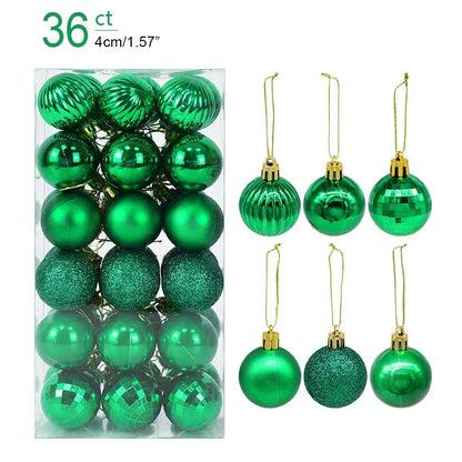 1box Christmas Balls Christmas Tree Ornaments Ball Xmas Hanging Tree Pendants Home Party Decor 2026 New Year Gift Noel Navidad Beauty World Shop