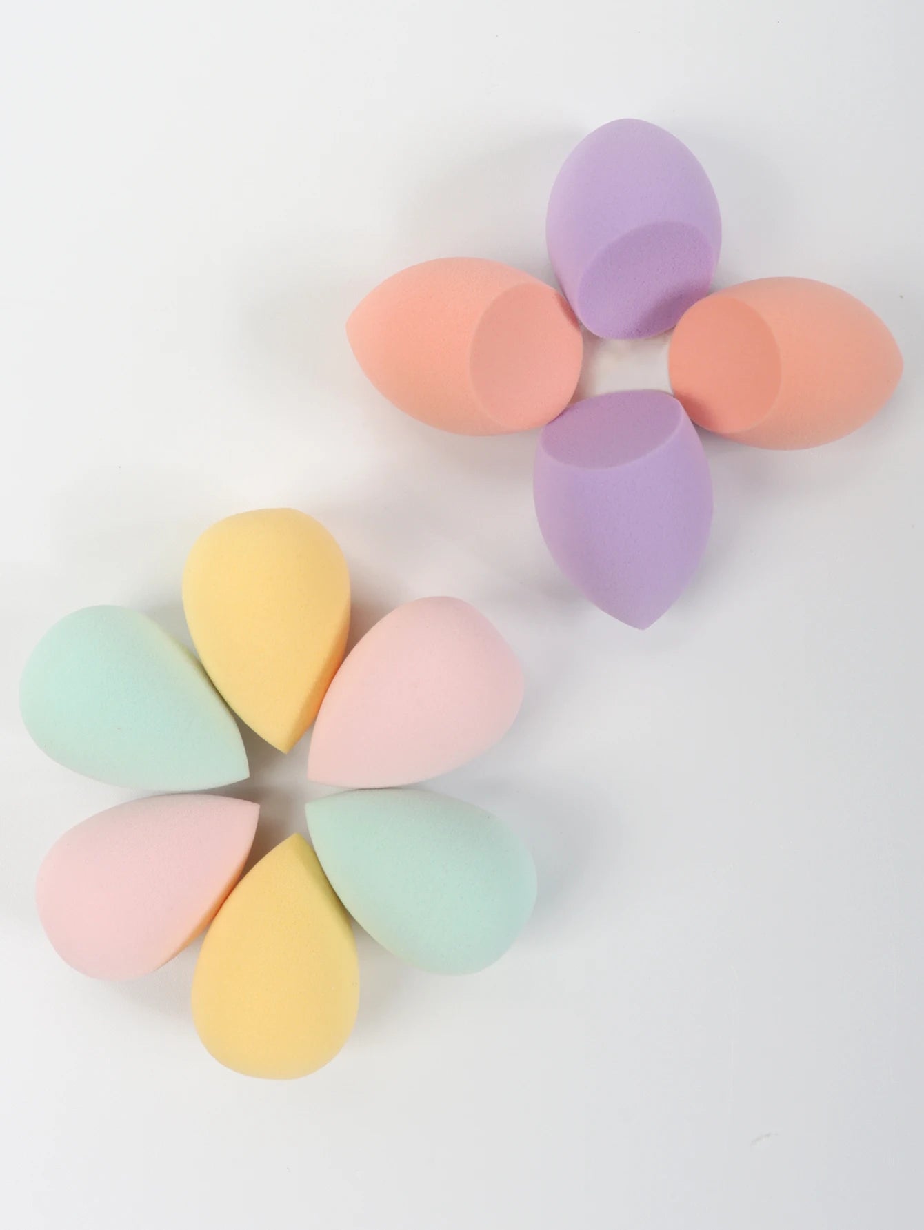 10 件 Mini Makeup Sponge Powder Puff Beauty Sponge for Makeup Concealer Liquid Foundation Face Cosmetic Puff Make up Sponge Beauty World Shop