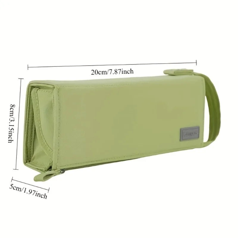 Mega Pencil Case! 20+ Slots & Mesh Pockets. Rigid Non-Bend + 90° Zipper. All-in-One for School/Travel Beauty World Shop