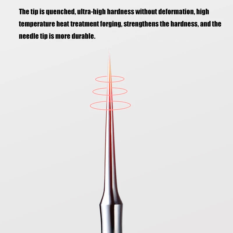 1 pack, German ultra-fine cell acne blackhead and whitehead clip beauty salon special acne fat particle needle tool Beauty World Shop