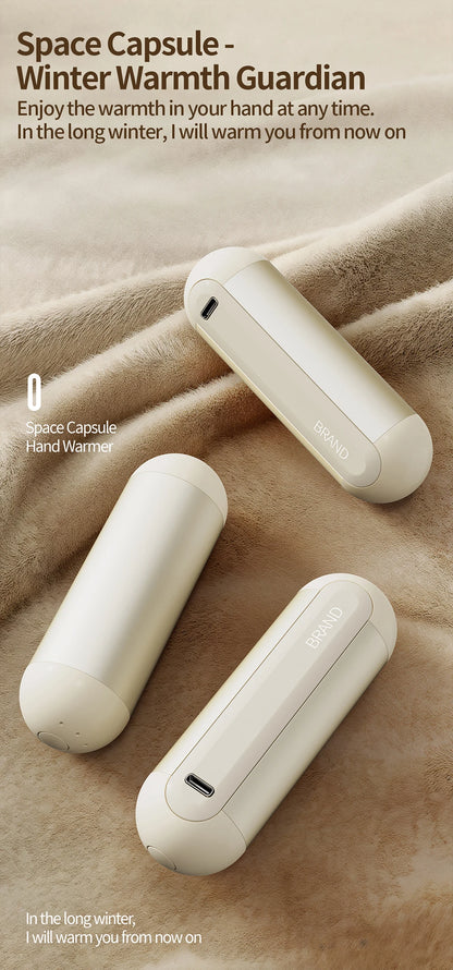 Hand Warmers Rechargeable 2 Pack Magnetic 3 Settings Fast Heating Electric Portable Pocket Heater for Women Men Outdoor Camping Beauty World Shop