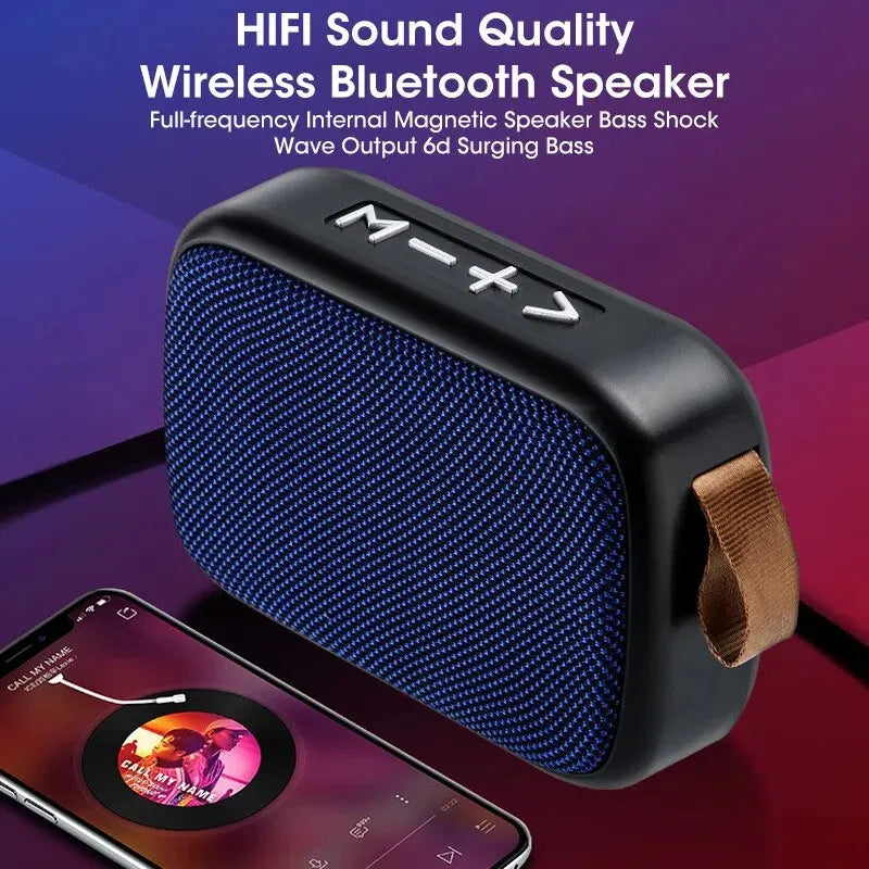 New Wireless  Speaker Outdoor Portable Subwoofer Mini Speaker Home Cloth Card Speaker Beauty World Shop