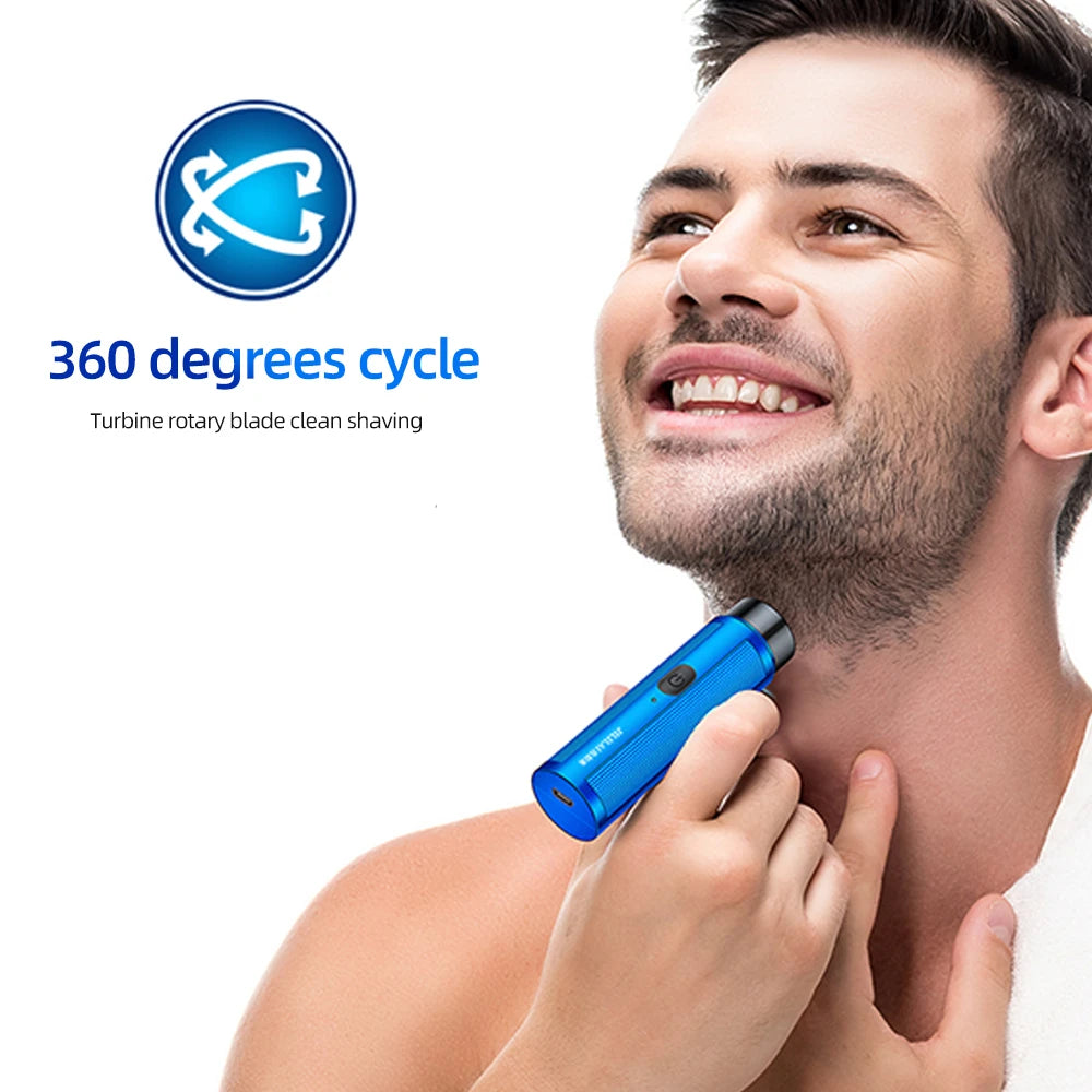 Men's Mini Electric Shaver Rechargeable Razor Epilator Women's Shaving Machine for Men Car Mini Shaver Electric Shaving Tools Beauty World Shop
