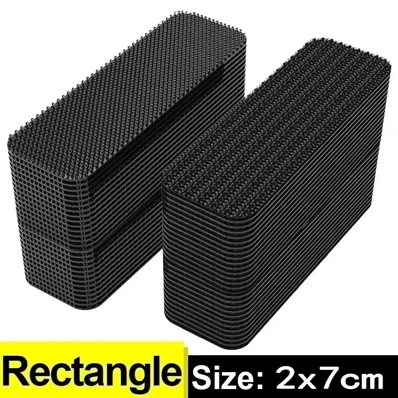 Carpet Fixing Stickers Double Faced High Adhesive Car Carpet Fixed Patches Home Floor Foot Mats Anti Skid Grip Tapes Magic Tape Beauty Fashion