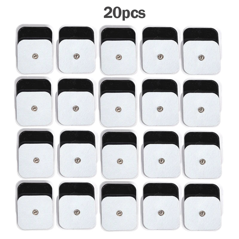 5*5cm  Unit Replacement Pads Non-woven Self Adhesive for  Patches Digital Machine Massager Body Massager Sticker Beauty World Shop