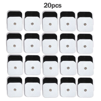 5*5cm  Unit Replacement Pads Non-woven Self Adhesive for  Patches Digital Machine Massager Body Massager Sticker Beauty World Shop