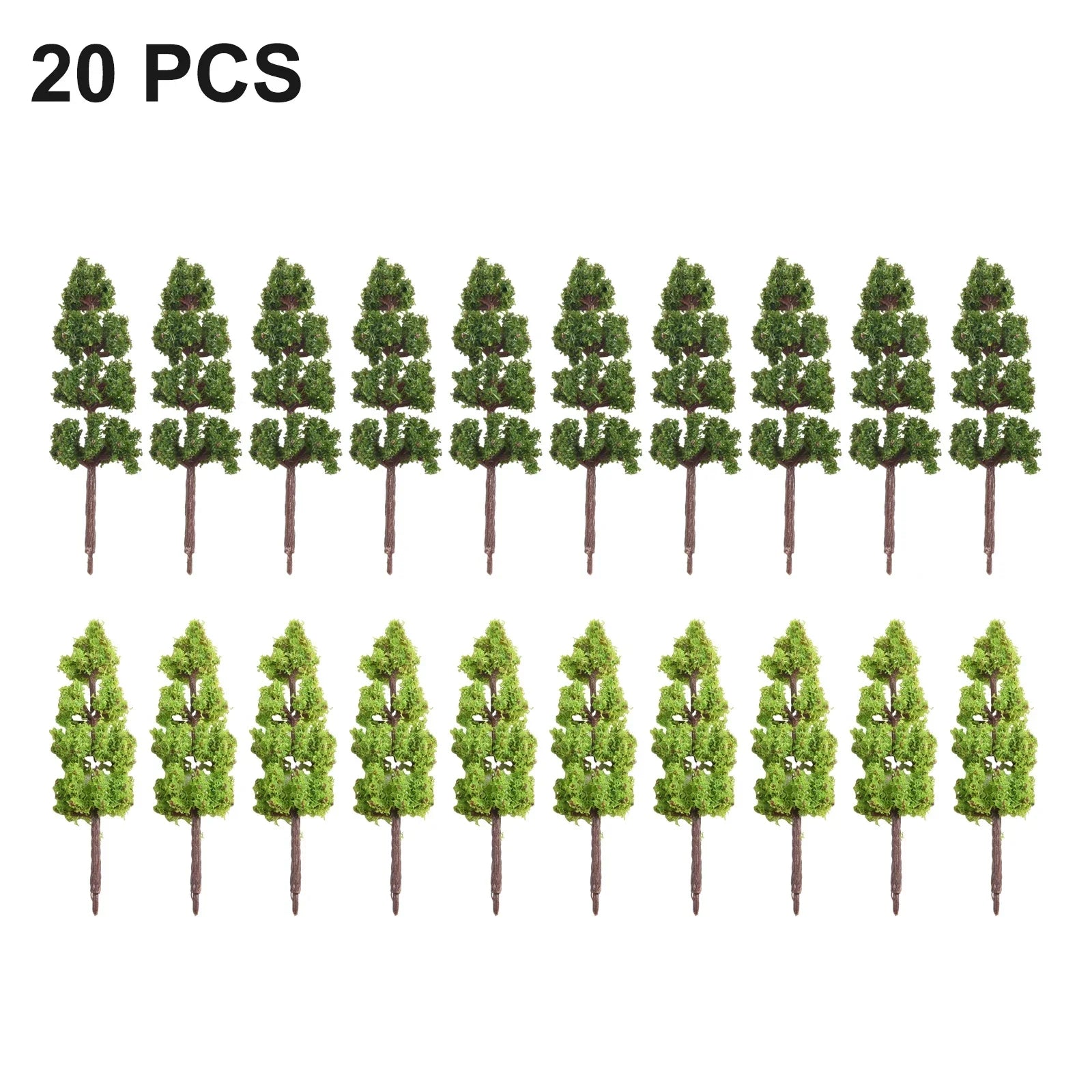 10/20/30pcs Fake Trees Artificial Miniature Tree Scenery Railroad Decoration Building Landscape Accessories DIY Diorama Garden Beauty World Shop