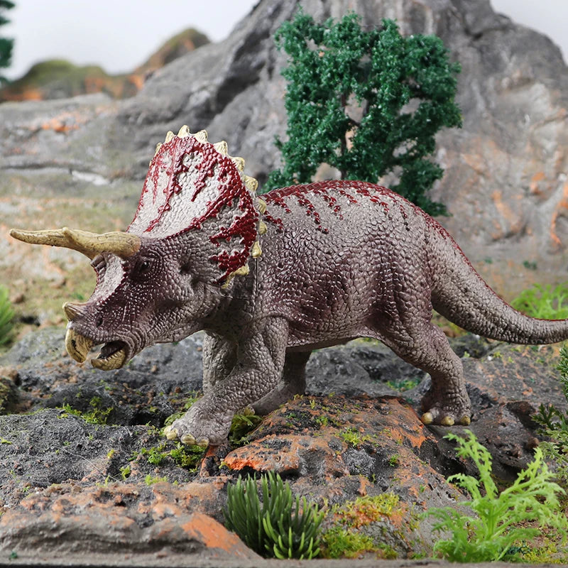 Oenux Dinosaurs World Brinquedo Savage Jurassic Indominus Rex Spinosaurus Triceratops Action Figures Collection Toy Kids Gift Beauty World Shop