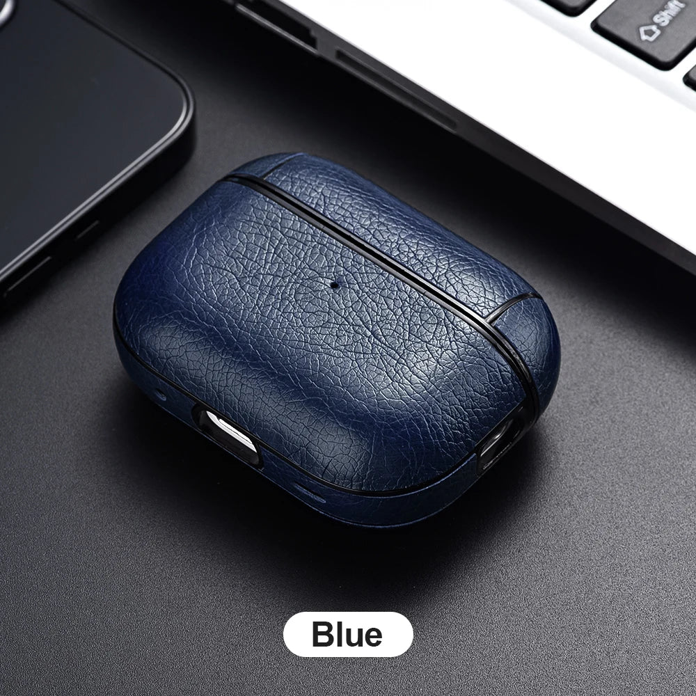 Leather PU Earphone Cover For AirPods Pro 3 2025 Case For AirPods Pro 2 2nd Pro2 Cases For AirPods 4 3 2 1 Funda Headphone Coque
