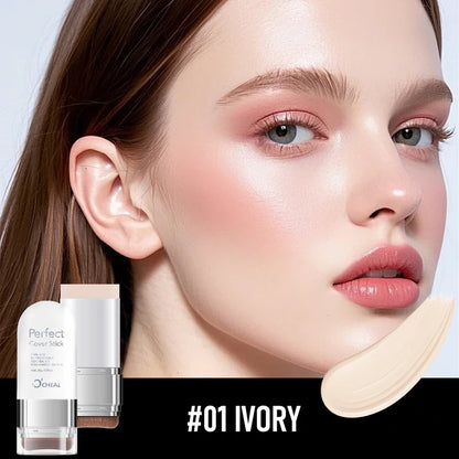 O'CHEAL Perfect Cover Stick Thin And Comfortable Concealer Foundation Cream Stick Instant Natural Waterproof Long-lasting Makeup Beauty World Shop