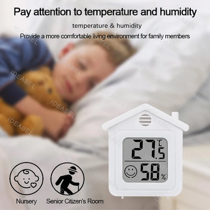 LCD Digital Thermometer Hygrometer Indoor Room Electronic Temperature Humidity Meter Sensor Gauge Weather Station For Home ﻿ Beauty World Shop