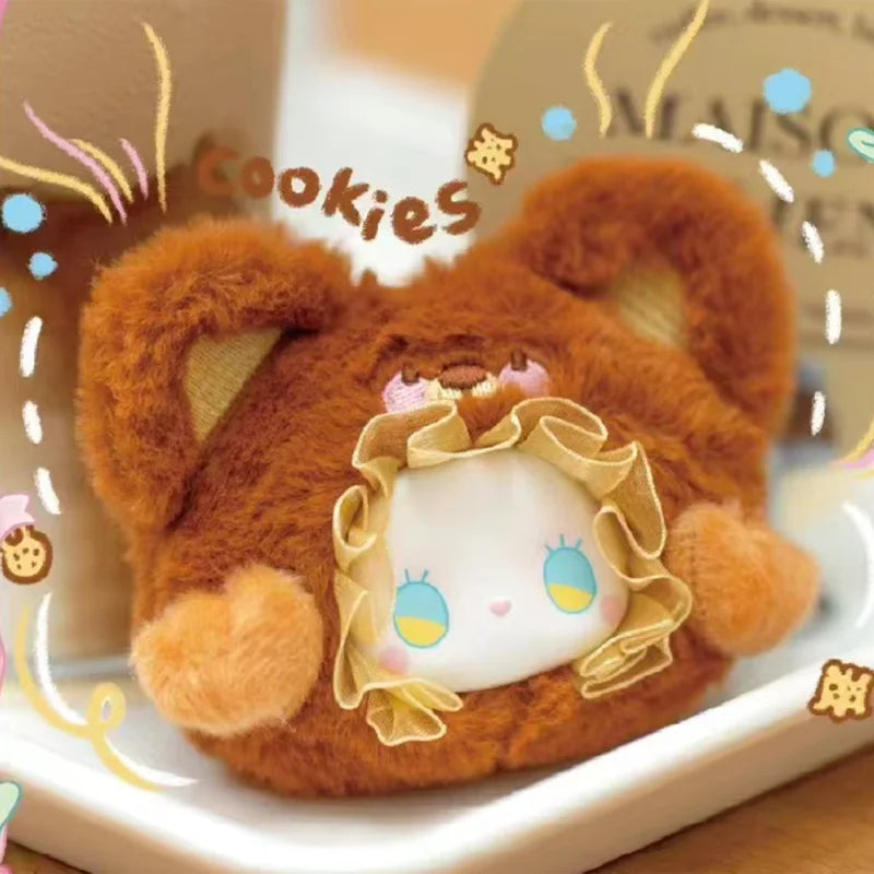 Lucky Emma Animal Tea Party Vinyl Plush Blind Box Trendy Toy Cute Doll Bag Pendant Decoration Keychain Mystery Box Surprise Gift Beauty World Shop