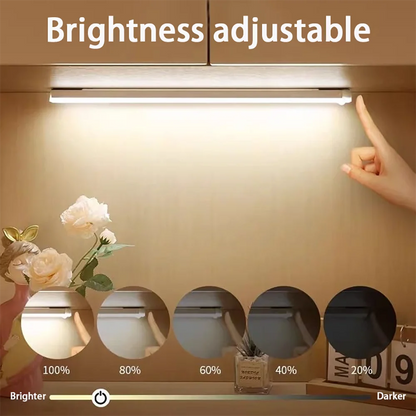 Wireless LED Cabinet Light Motion Sensor Light Closet Night Lamp For Kitchen Bedroom Detector Light Cabinet Staircase Backlight Beauty World Shop